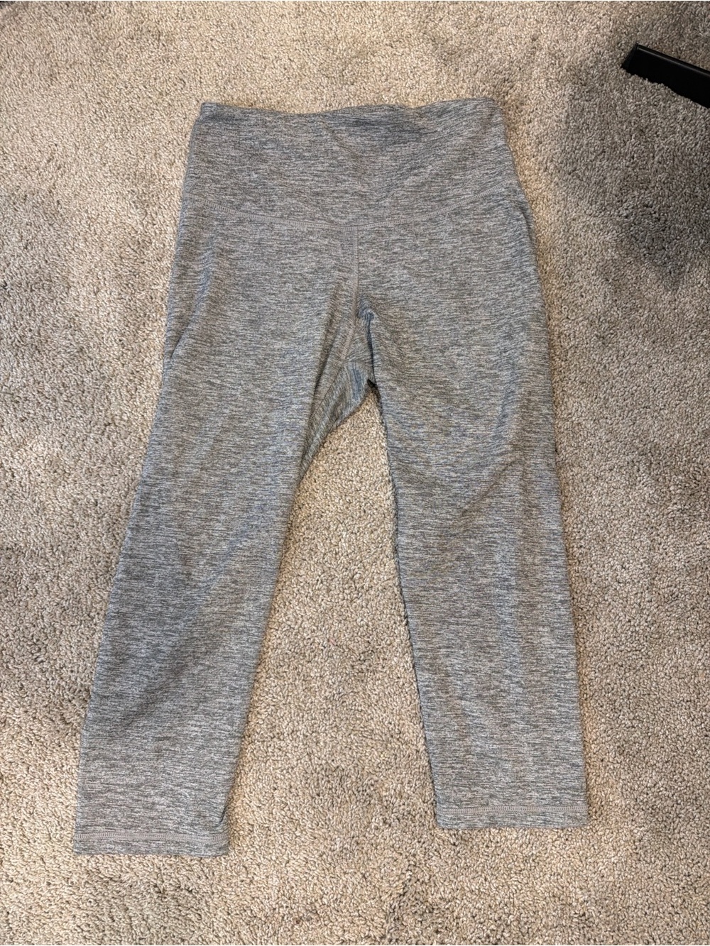 Old Navy Heather Gray Capri Leggings